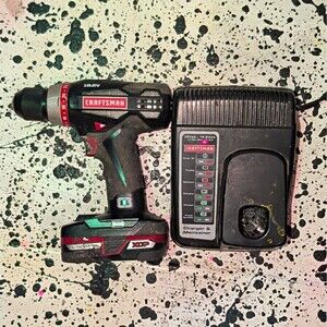 Craftsman C3 19.2V Drill/Driver Kit w/ Li-Ion Battery & Charger Keyless 1/2"